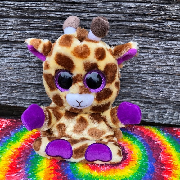 TY Peek-A-Boo Jesse the giraffe phone holder plushie stuffed animal toy Plush 🤎 - Picture 1 of 9